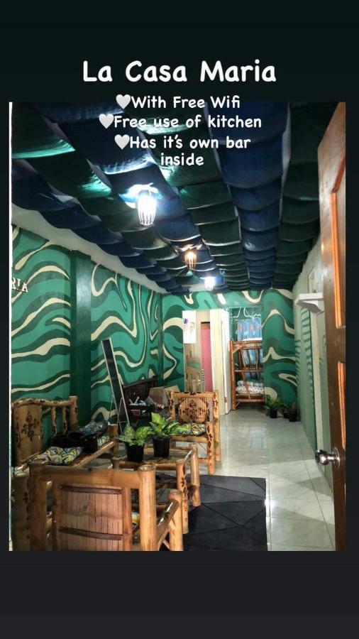 La Casa Maria Hostel Moalboal Bagian luar foto